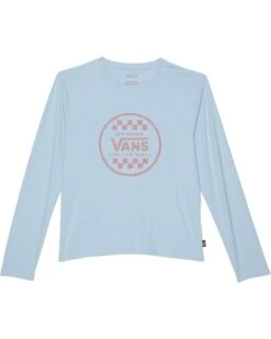 Vans Kids Circle Logo Long Sleeve Sun Shirt (Big Kids)