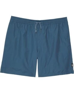 Vans Kids Primary Solid Elastic Boardshorts (Big Kids)