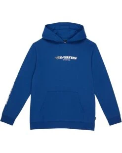 Vans Kids Reflective Checkerboard Flame Pullover (Big Kids)