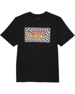 Vans Kids Stripe Short Sleeve (Big Kids)