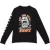 Vans Kids SK8 Skull Long Sleeve (Big Kids) -Vans 61otPRFZcL. AC SR736920