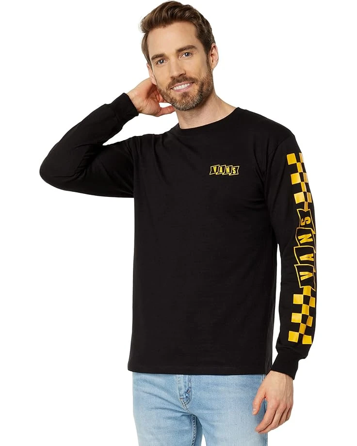 Vans Banner Logo Long Sleeve Tee Vans Banner Logo Long Sleeve Tee -Vans 71K119tkUEL. AC SR736920