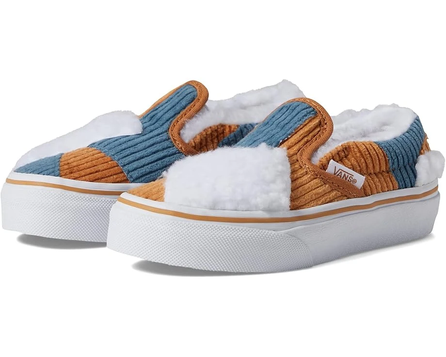 Vans Kids Classic Slip-On Patchwork (Little Kid) Vans Kids Classic Slip-On Patchwork (Little Kid) -Vans 71K4n5R54L. AC SR920736