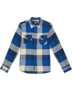 Vans Kids Box Long Sleeve Flannel (Big Kids)