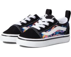 Vans Kids Old Skool Elastic Lace (Infant/Toddler)