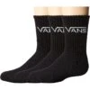 Vans Kids Classic Crew 3-Pair Pack (Toddler/Little Kid/Big Kid)