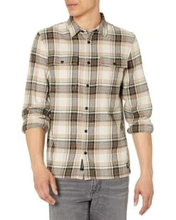 Vans Helleson Long Sleeve Plaid Flannel